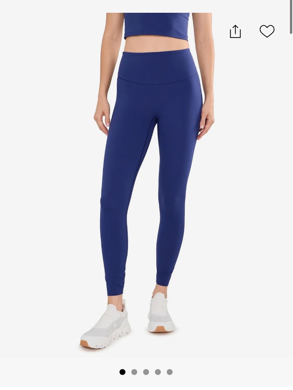 Glowzone High Waisted Midi Legging, M